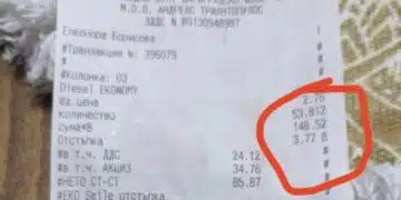 Клиент зареди на бензиностанцията дизел и попита как се случва този фокус в социалните мрежи: 9