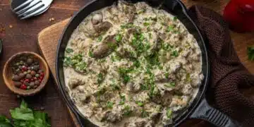Вкусна и бюджетна рецепта, на която леля Васка ме научи: дробчета в сметанов сос 3