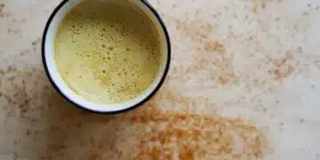 мляко с куркума