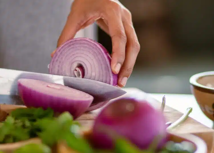 Тайната съставка на вкусните салати. Как да мариноваме лук: 1