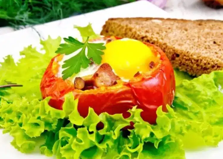 Вече през два дни ги готвя: пълнени домати с вкусна кашкавалена коричка 1
