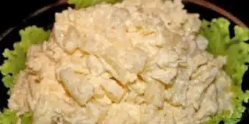 Когато отивам при леля, винаги хапвам вкусната салата „Бяло гнездо“ 8