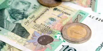 Bulgarian currency (BGN) - banknotes and coins