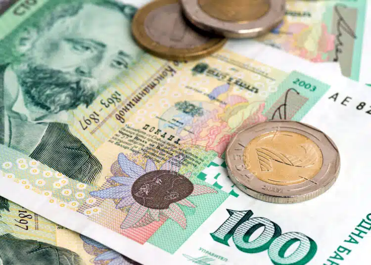 Bulgarian currency (BGN) - banknotes and coins