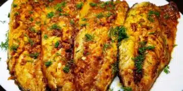 Неземно вкусна скумрия, овкусена с наситен копър (Рецепта) 6