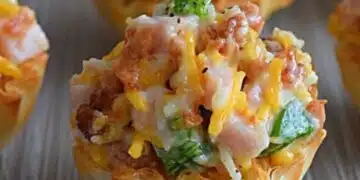 Вкус и красота: салата с екзотичен плод и пиле в тарталети 2