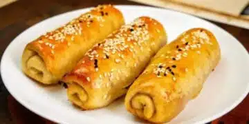 Хрупкави рулца с уникално вкусна плънка (Рецепта) 7