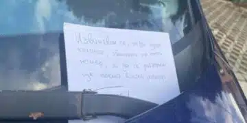 Бележка оставена върху кола в София ни връща вярата в човечеството и България 2