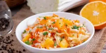 Салата със зеле, моркови и портокал, вкус, който ще запомниш 12