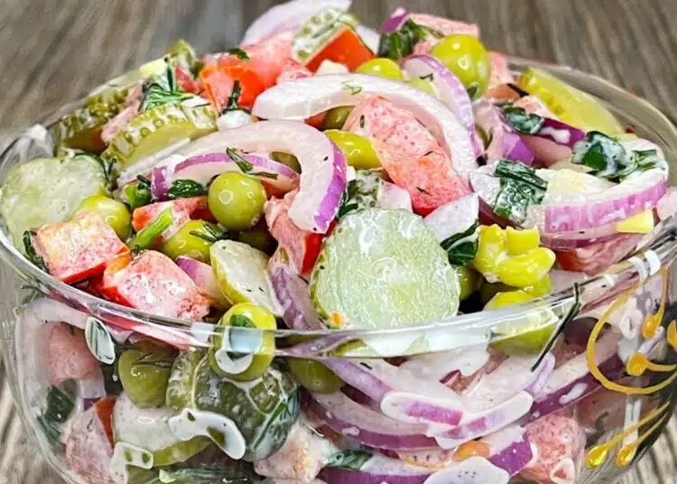 Бърза, лесна и много вкусна салата „Зевс“ 1