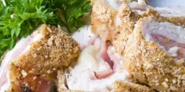 Домакините полудяха по тази рецепта, споделя се от уста на уста - вкусни пилешки филенца с шунка и кашкавал 6