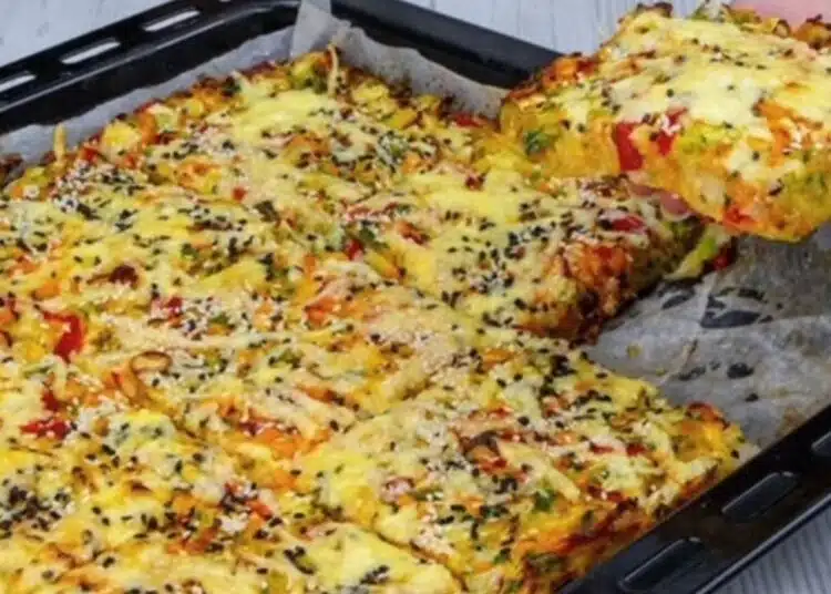 Тази зеленчукова пица е супер лека! Хем не дебелееш, хем е адска вкусотия 1