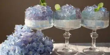 Цяло лято ще правя тази красота! Освежаващ десерт с желе "Хортензия" 5