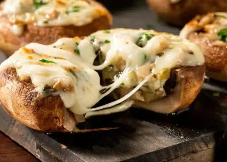 Стават много вкусни: пълнени гъби от градината на баба (Рецепта) 1