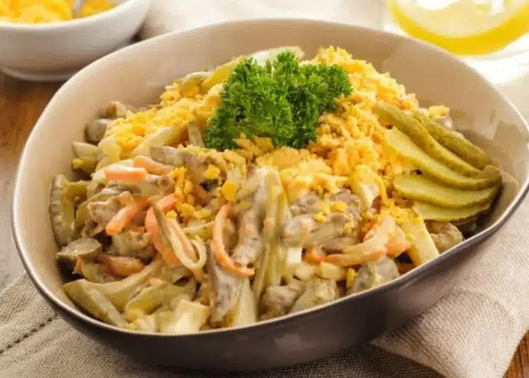 Няма да остане нищо: вкусна салата „Сърце“, която всеки обича 1