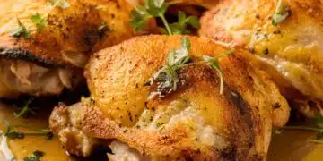 Крехко и вкусно пилешко месо, задушено на бавна готварска печка 2