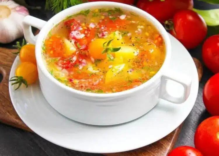 Лесна и вкусна доматена супа от любими продукти 1
