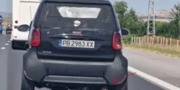 Пътуващите по АМ „Тракия“ силно притеснени от зловещо подаваща се ръка от автомобил 2