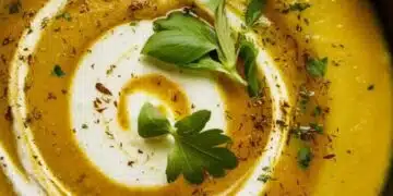 Лека, ароматна и много вкусна крем супа с тиквички и магданоз 6