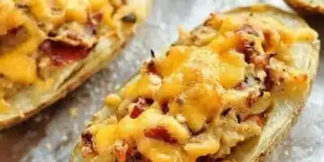 Картофени „лодки“, които се получават вкусни и много засищащи 11