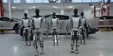 Хиляди хуманоидни роботи ще започнат работа във фабриките на Tesla 1