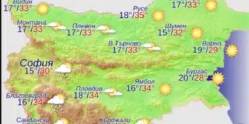 За какво време да се готвим в седмицата 17 – 23 юни?! СНИМКА 6