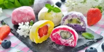 Мочи от оризово брашно: ярък и лек японски десерт 2