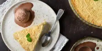 Италианска торта с деликатен крем и фин цитрусов вкус 2