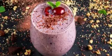 Лесна вкусотия с овесени ядки без варене и череши 3