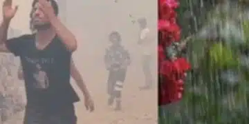 Природата се смили над село Воден, изсипа се спасителен дъжд! 10