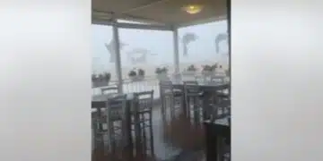 Силен дъжд се изсипа над наш курорт: ето кой 1