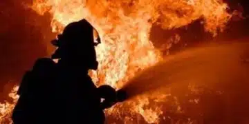Пожар пламна между тези две села у нас 1