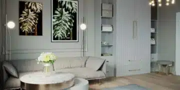 Какъв цвят мебели трябва да изберете, за да "скриете" тясна стая: съвет на дизайнера 15