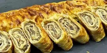 Руло от лаваш с ябълка, канела и маково семе - страхотно есенно лакомство 8