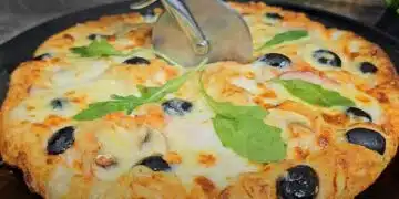 Направи си сам пица без месене. Вкусът е като класическа: тестото е готово за 2 минути 14