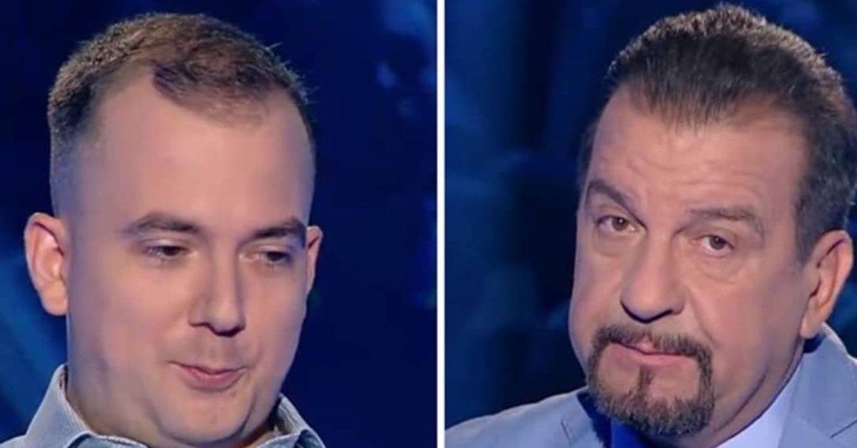 Участник в Стани Богат отвори 14-тия въпрос за 50 000 лева, но си тръгна от шоуто с 30 бона Мъж с оредяваща коса и мъж с брада, надул бузи
