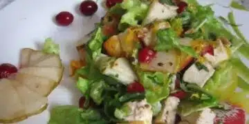 За минути я няма: Салата с круша и пушено месо (Рецепта) 2
