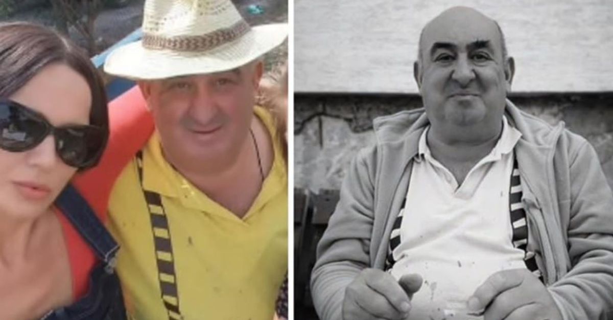 Мария Силвестър скърби: отиде си още един майстор от Бригада Нов дом Усмихнат мъж със сламена шапка и жена, и негов черно-бял портрет