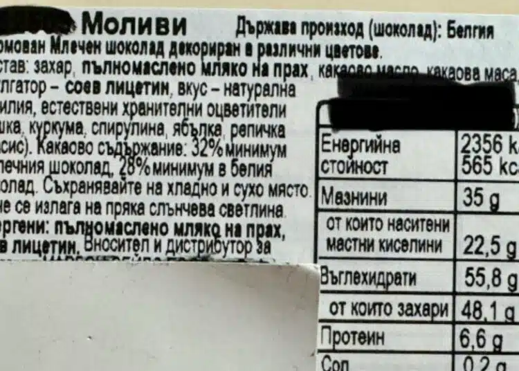 Бъдете информирани! Опасен продукт под формата на шоколадов молив се продава в търговската мрежа у нас 1