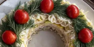 Вкусна и бърза салата "Венец", с която празникът ще бъде по-хубав 3
