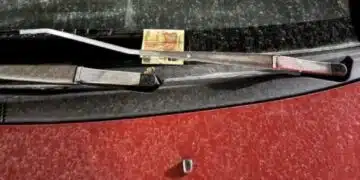 При маневра на заден ход шофьорка удари друг автомобил, но вместо да остави телефон за контакт, тя оставя фалшива банкнота от 50 лева 2