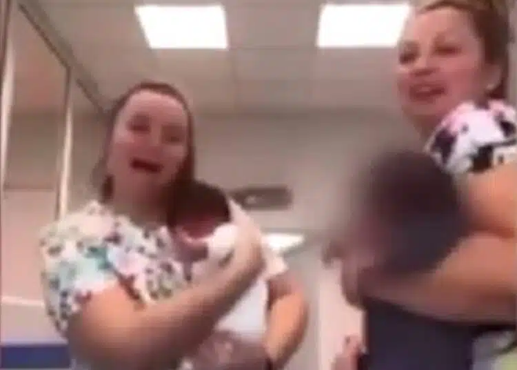 Първи думи на акушерката от скандалното видео с новородените 1