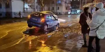 Цяла улица в Пловдив е под вода, а причината е тежка ВиК авария ВИДЕО 2