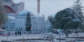В съседна Турция живакът на термометрите достигна до минус 30 градуса 9