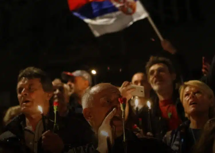 В Сърбия протестите продължават 1