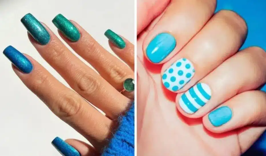 Aqua Nails: ТОП маникюрът за пролетта (Снимки) 2