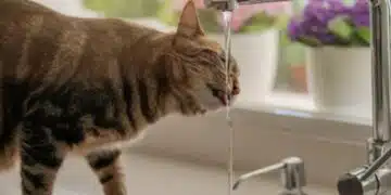 Защо котките обичат да пият вода директно от чешмата? 2