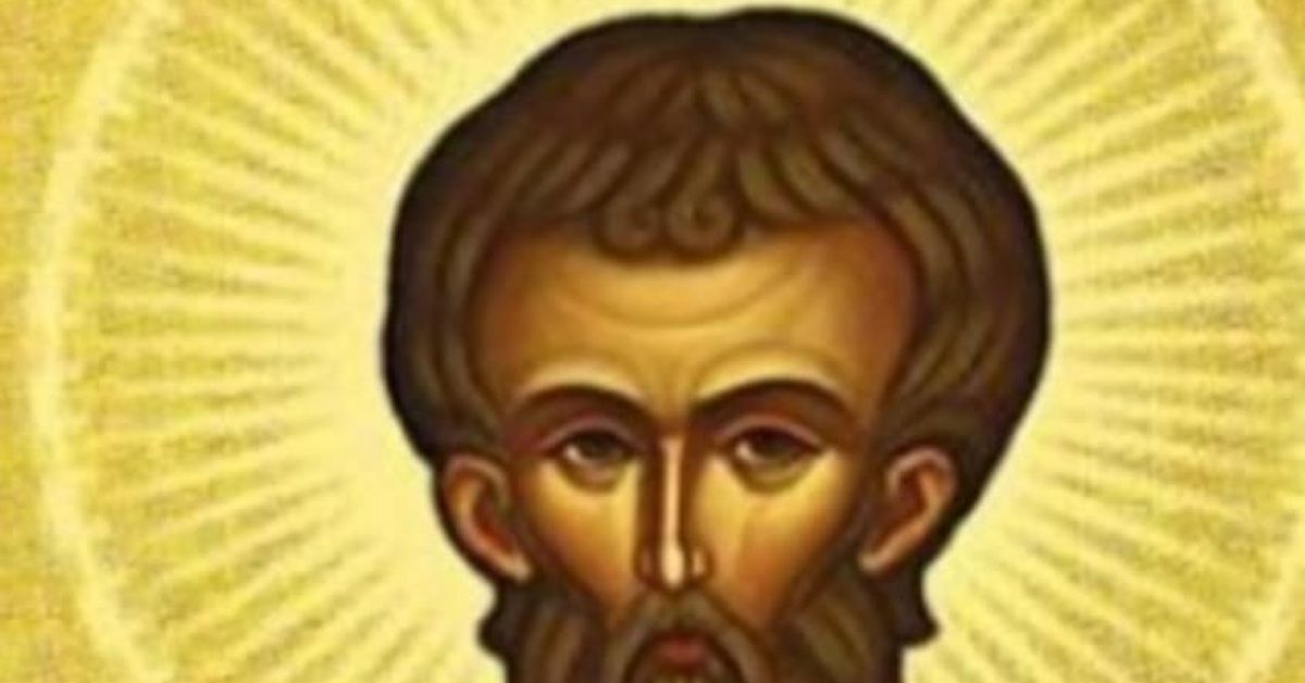 В неделя, 6 април, повод да почерпи има страховито българско име! Празник е! Икона на светец с брада и златен ореол.