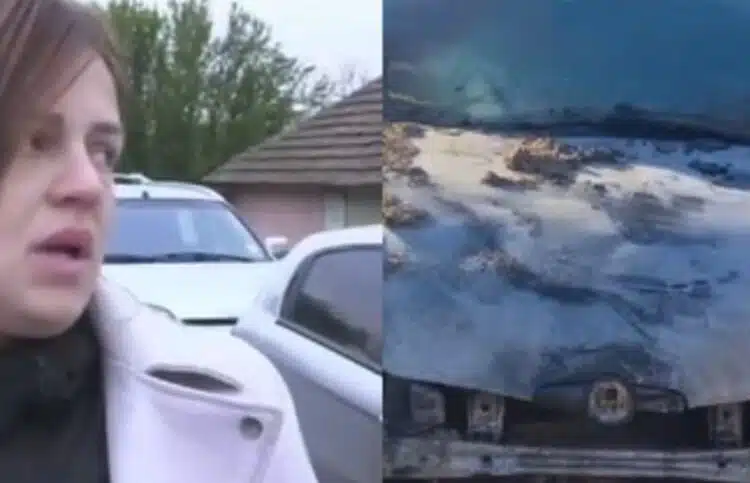 Мъж наруши своята ограничителна заповед и запали автомобила на бившата си жена 1