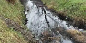В река Беравица установиха разлив на моторно масло 1